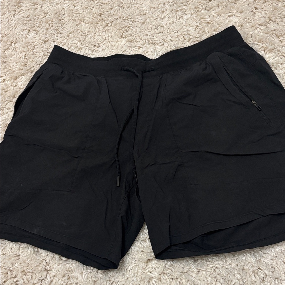 Lululemon Athletica Black Performance Shorts